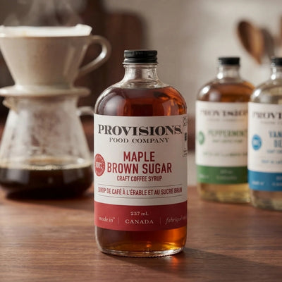 Maple Brown Sugar Coffee Syrup | Provisions Food Company | boogie + birdie