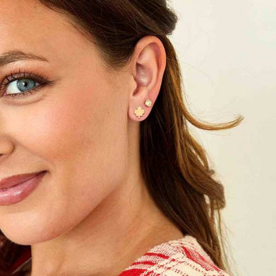Silver Maple Leaf Mix & Match Earring Set | Foxy Originals | boogie + birdie