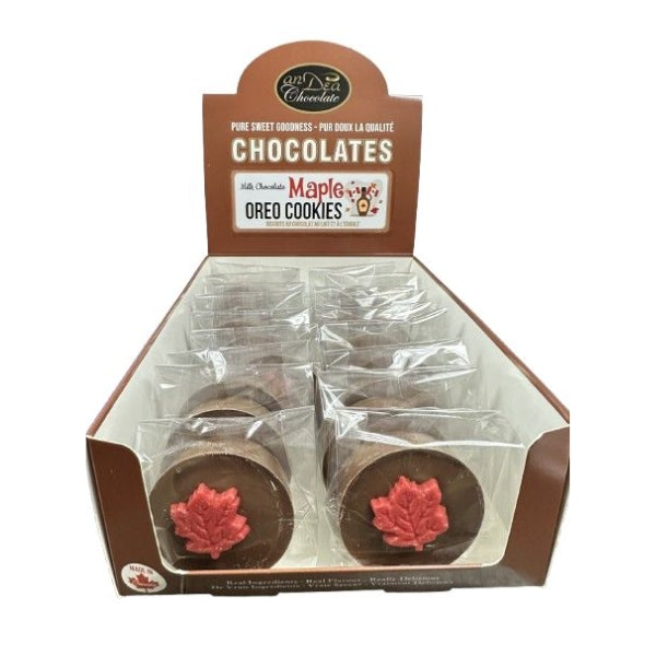Maple Milk Chocolate Oreo Cookie  | anDea Chocolate | boogie + birdie
