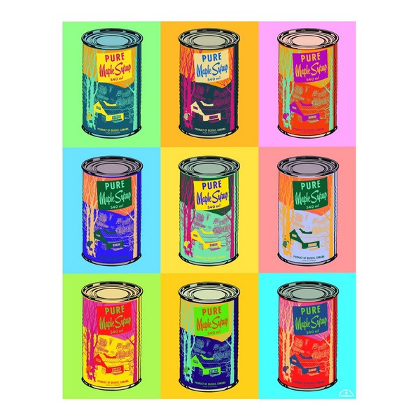 Maple Syrup Pop Art Print | Damn Fine Prints | boogie + birdie