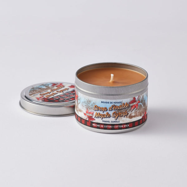Maple Syrup Travel Tin Candle | Seracon | boogie + birdie