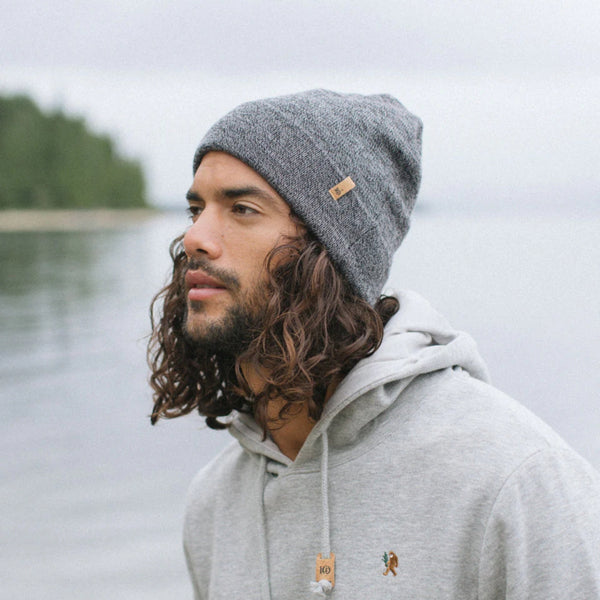 Meteorite Black Wool Kurt Beanie | tentree | boogie + birdie