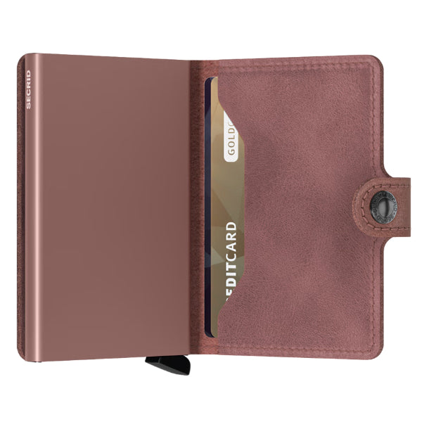 Mauve Vintage SECRID Miniwallet | boogie + birdie