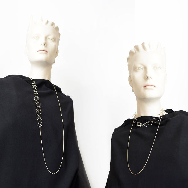 Silver Maze Necklace | Pursuits | boogie + birdie