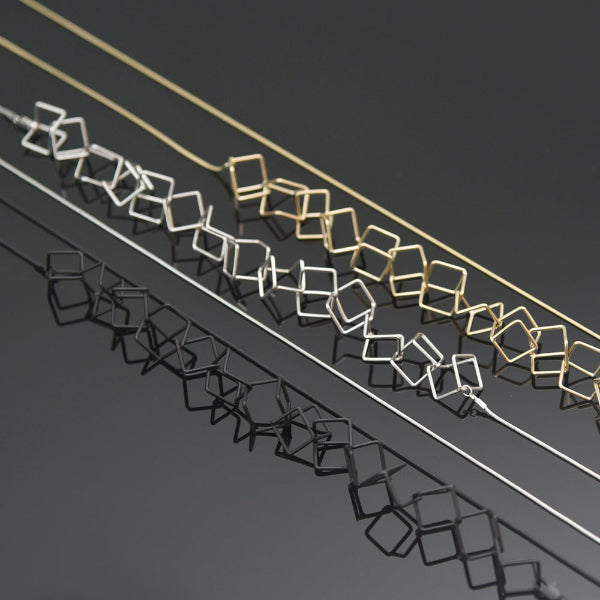 Silver Maze Necklace | Pursuits | boogie + birdie