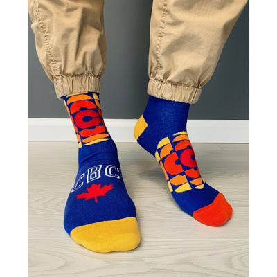 Men's Retro CBC Radio Socks | Friday Sock Co. | boogie + birdie