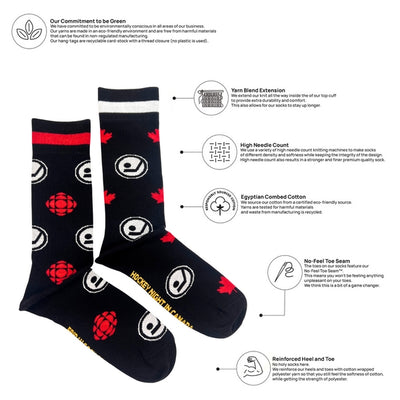 Men's Hockey Night in Canada Socks | Friday Sock Co. | boogie + birdie