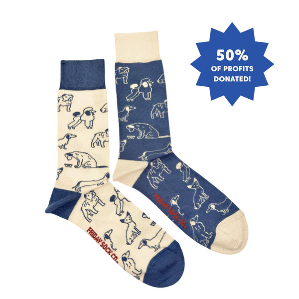 Men's Dogs Charity Socks | Friday Sock Co. | boogie + birdie