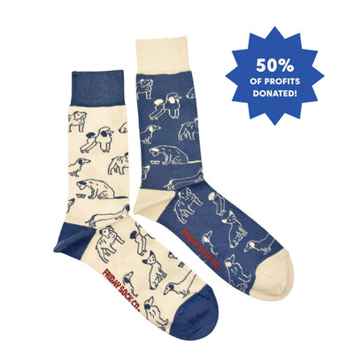 Men's Dogs Charity Socks | Friday Sock Co. | boogie + birdie