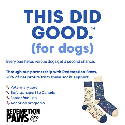 Men's Dogs Charity Socks | Friday Sock Co. | boogie + birdie