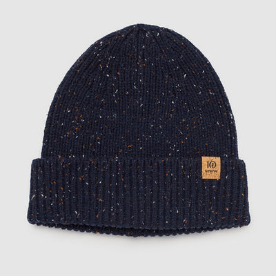 Midnight Blue Bristow Fleck Beanie | tentree | boogie + birdie