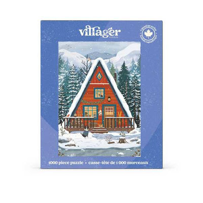 Midwinter Retreat 1000 Piece Puzzle | Villager Puzzles | boogie + birdie