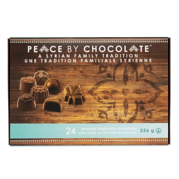 Assorted Milk Chocolates | 24 Pieces | Peace by Chocolate | boogie + birdie