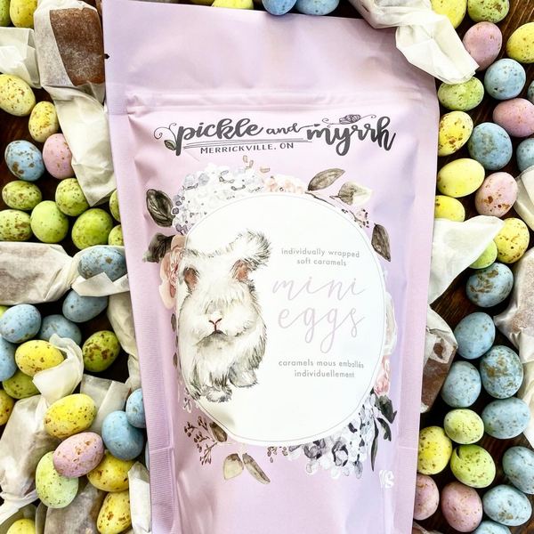 Mini Egg Caramels 170g | Pickle & Myrrh | boogie + birdie

