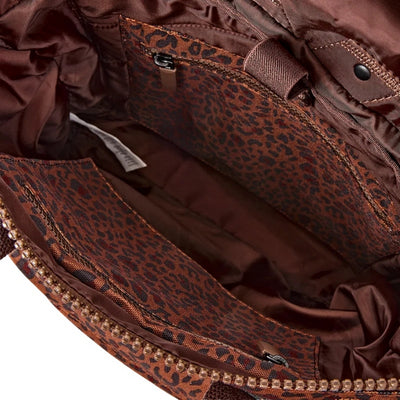 Leopard Canfield Roll Top Backpack | Ori London | boogie + birdie