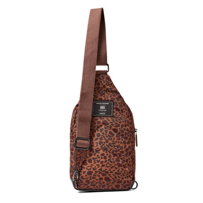 Leopard Willesden Sling Bag | Ori London | boogie + birdie