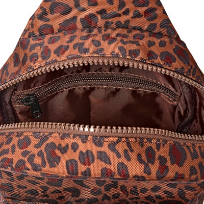 Leopard Willesden Sling Bag | Ori London | boogie + birdie