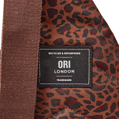 Leopard Willesden Sling Bag | Ori London | boogie + birdie