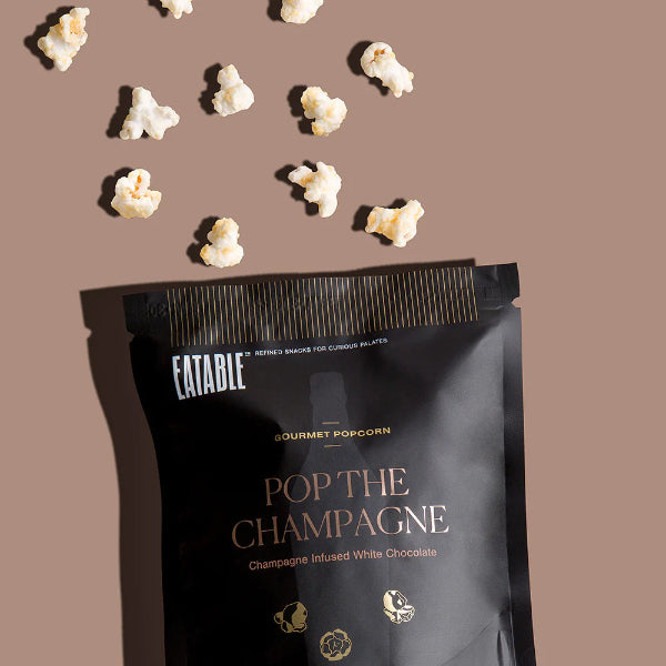 Mini Champagne Eatable Gourmet Popcorn | Eatable | boogie + birdie