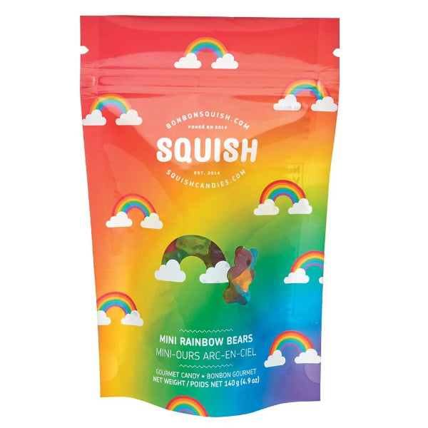 Rainbow Bears Squish Gummies | Gourmet Treats | boogie + birdie