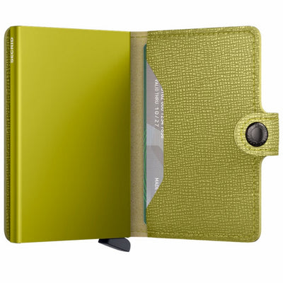 Lime Crisple SECRID Miniwallet | Wallets | boogie + birdie