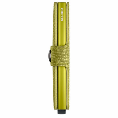 Lime Crisple SECRID Miniwallet | Wallets | boogie + birdie