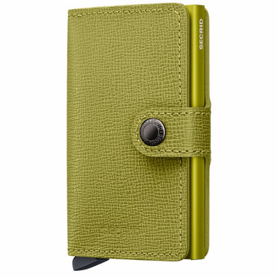 Lime Crisple SECRID Miniwallet | Wallets | boogie + birdie