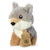 Mini Wolf Eco Nation Plush Toy | boogie + birdie