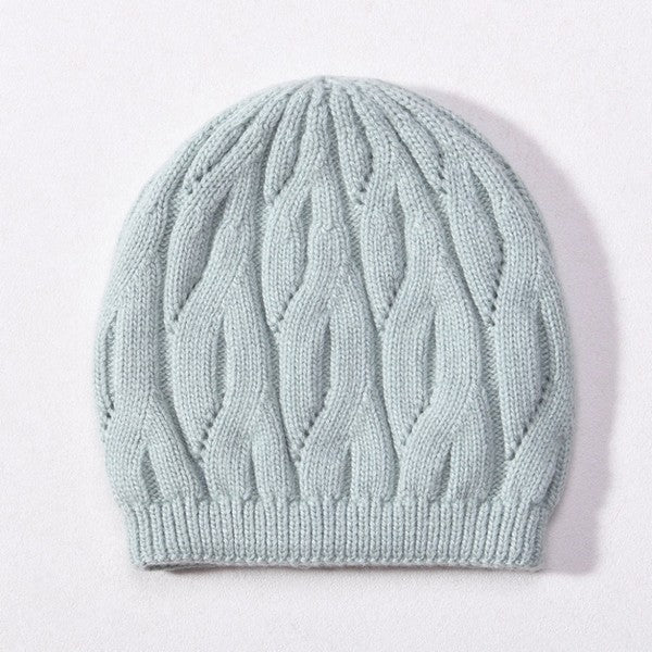 Mint Cable Knit Beanie | Accessories | boogie + birdie

