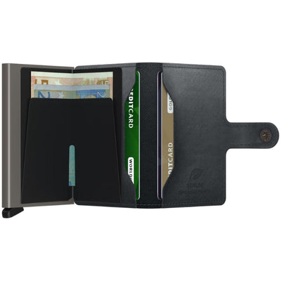 Mirum Black Secrid Miniwallet (MMi-Black) | Wallets | boogie + birdie
