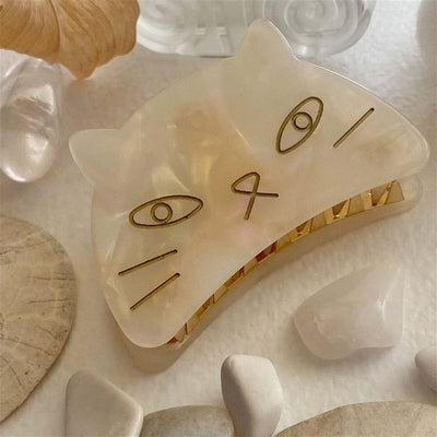 Mother of Pearl Miser Cat Hair CLaw (HC22MISER-MOP) | Pika & Bear | boogie + birdie