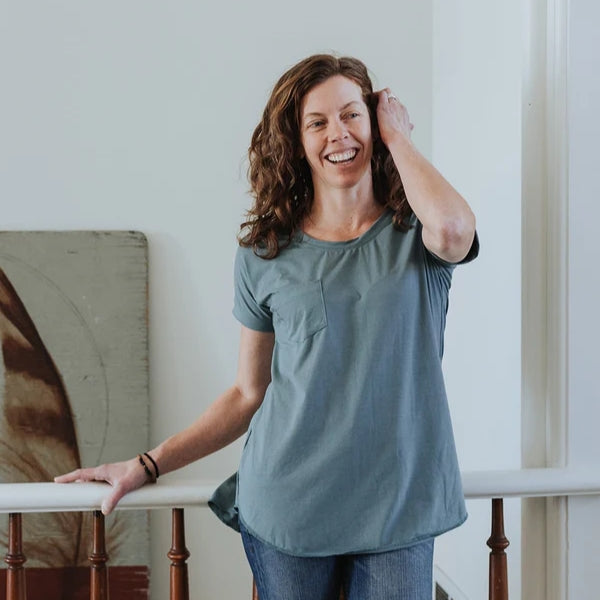 Mist Janis Tee | Blondie Apparel | boogie + birdie