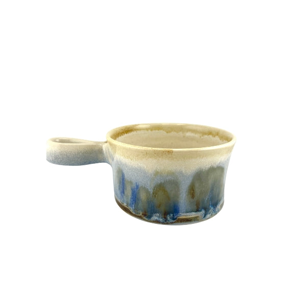 Misty Blue French Onion Soup Bowl | Pavlo Pottery | boogie + birdie