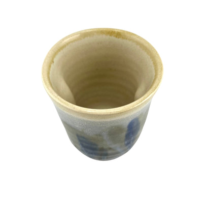 Misty Blue Wine Cup | Pavlo Pottery | boogie + birdie