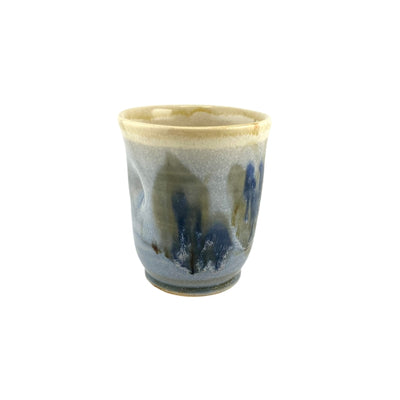 Misty Blue Wine Cup | Pavlo Pottery | boogie + birdie