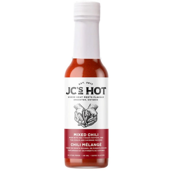 Mixed Chili with Garlic Hot Sauce | JC's Hot | boogie + birdie