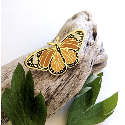Monarch Enamel Pin | Crystal Driedger | boogie +  birdie