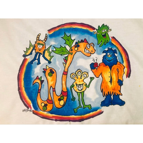 Monsters Pillowcase Painting Kit | Artburn | boogie + birdie