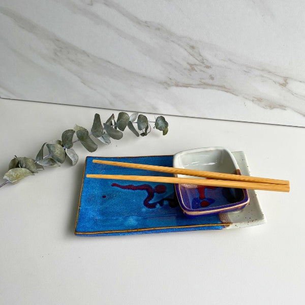 Moonlight Sushi Set | Parsons Dietrich Pottery | boogie + birdie