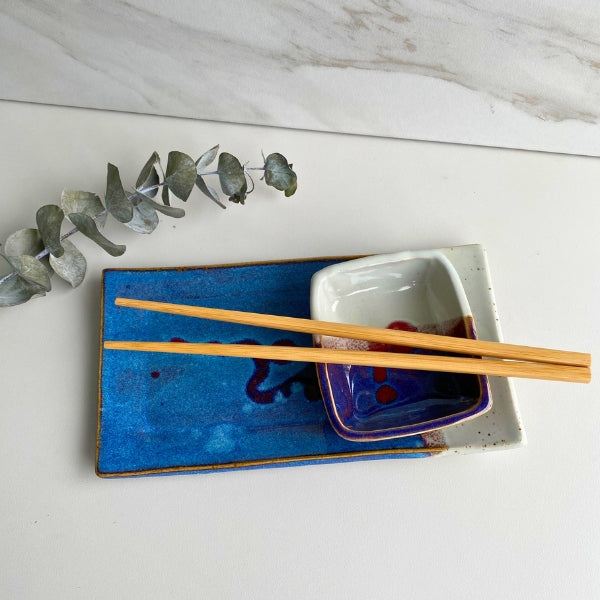 Moonlight Sushi Set | Parsons Dietrich Pottery | boogie + birdie