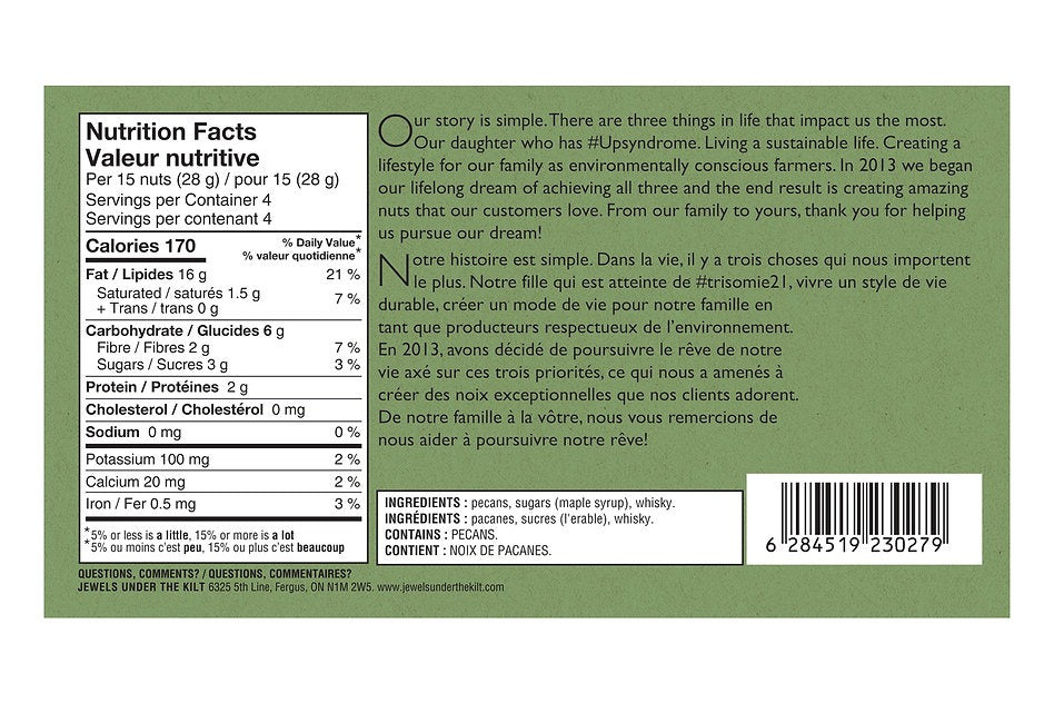 Moonshine Sweet Whisky Pecans