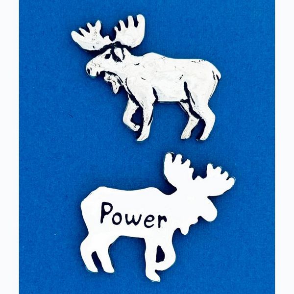 Pewter Moose/Power Token | Basic Spirit | boogie + birdie