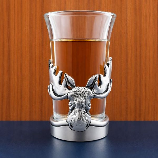 Pewter Moose Shot Glass | Basic Spirit | boogie + birdie