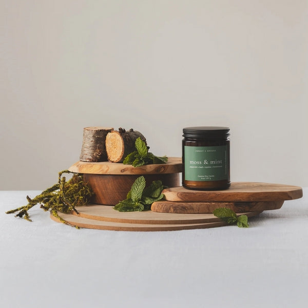 Moss & Mint Candle | Forest & Brooks | boogie + birdie