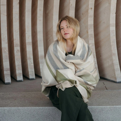 Mosswood Large Alpaca Throw  | Pokoloko | boogie + birdie