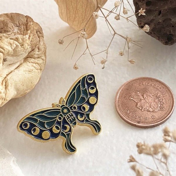 Havilland Moth Enamel Pin (P22HAVILN) | Pika & Bear | boogie + birdie