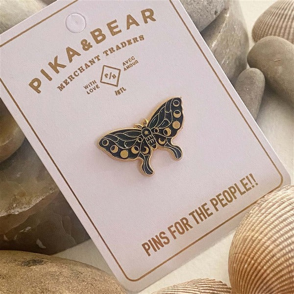 Havilland Moth Enamel Pin (P22HAVILN) | Pika & Bear | boogie + birdie