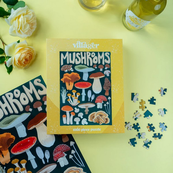 Mushroom Forager 1000 Piece Puzzle | Villager Puzzle | boogie + birdie