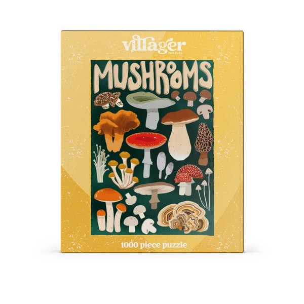 Mushroom Forager 1000 Piece Puzzle | Villager Puzzle | boogie + birdie