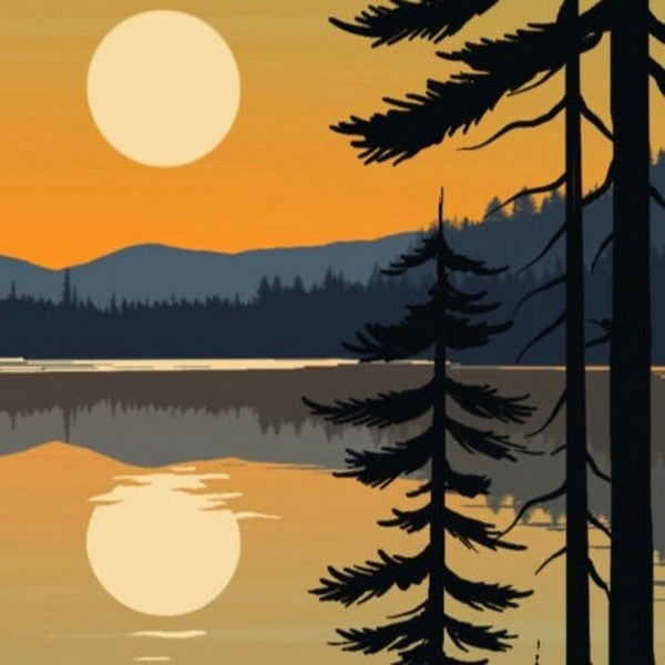 Muskoka Print | Damn Fine Prints | boogie + birdie